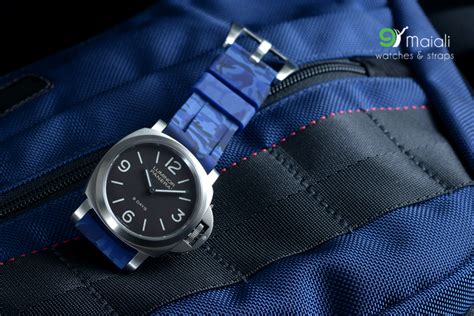 panerai blue camo strap|horus straps for panerai.